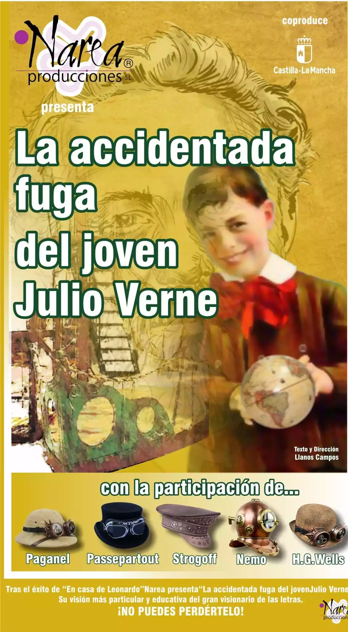 La accidentada fuga del joven Julio Verne. illescasaldia.com