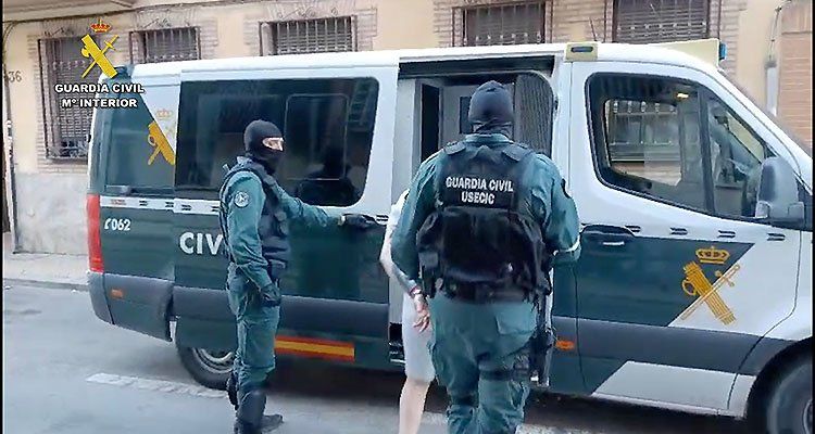 Guardia Civil detiene aluniceros banda El Piojo