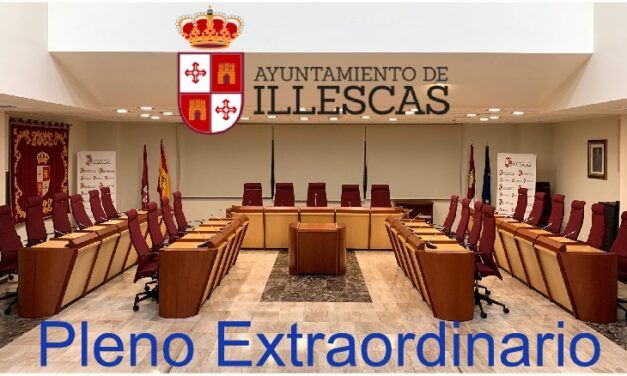 Ayto. de Illescas. Pleno Extraordinario dia 31 de Julio. Convocatoria