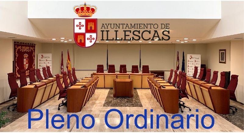 Pleno Ordinario Ayuntamiento Illescas