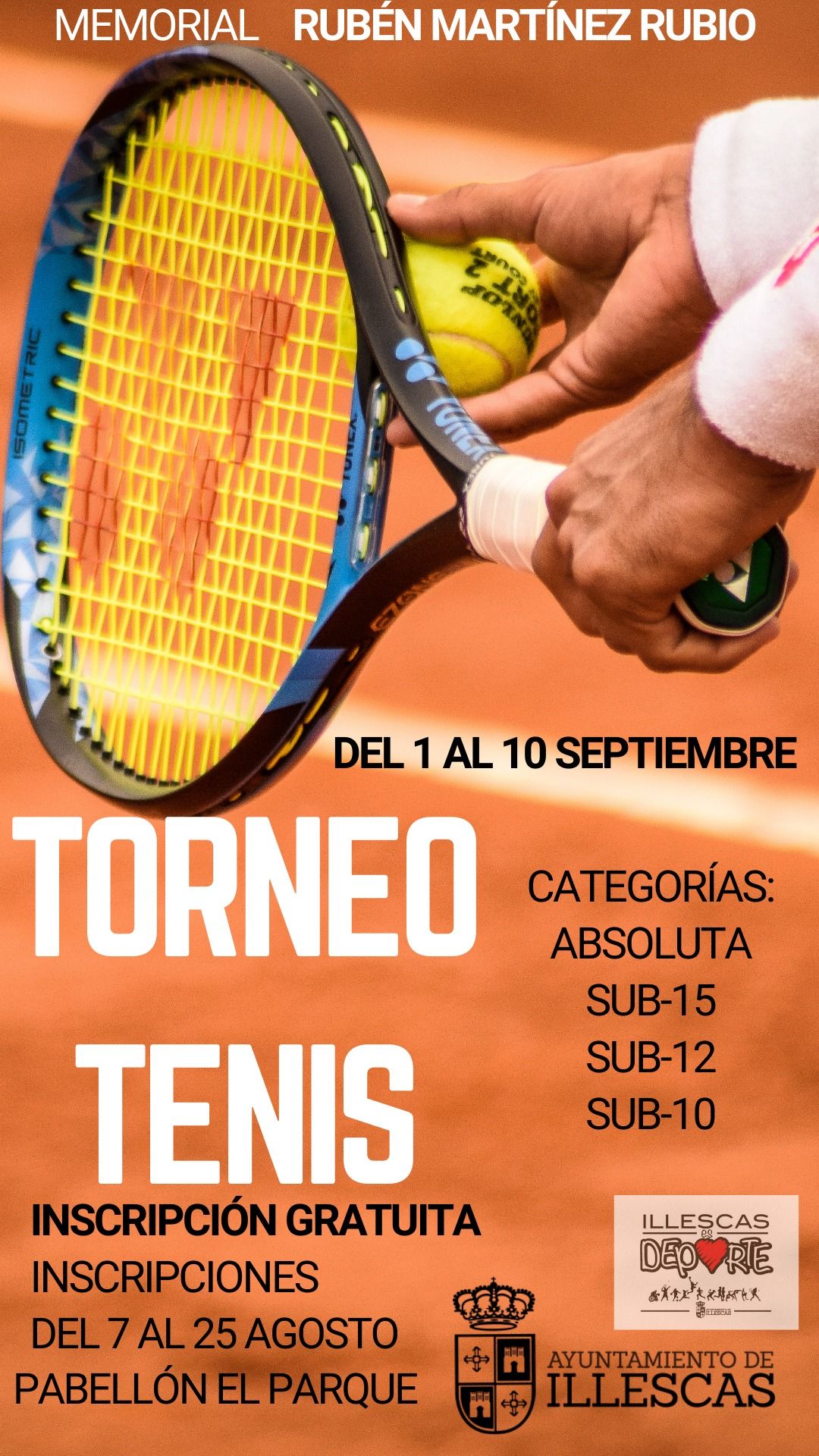 Torneo tenis Illescas Memorial Ruben Martinez Rubio