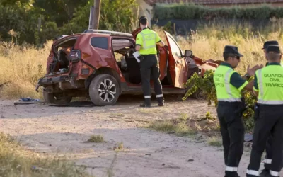 Niña de 18 meses, víctima mortal al arrollar un tren a un vehículo cerca de Talavera