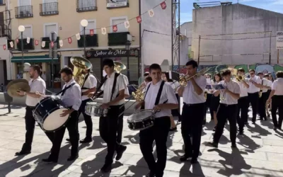 Fiestas Illescas 2023. Día Grande en Illescas. Pasacalles y Misa Solemne. Album de fotos