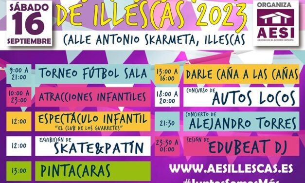 AESI difunde el programa de Fiestas Vecinales en el Señorío de Illescas