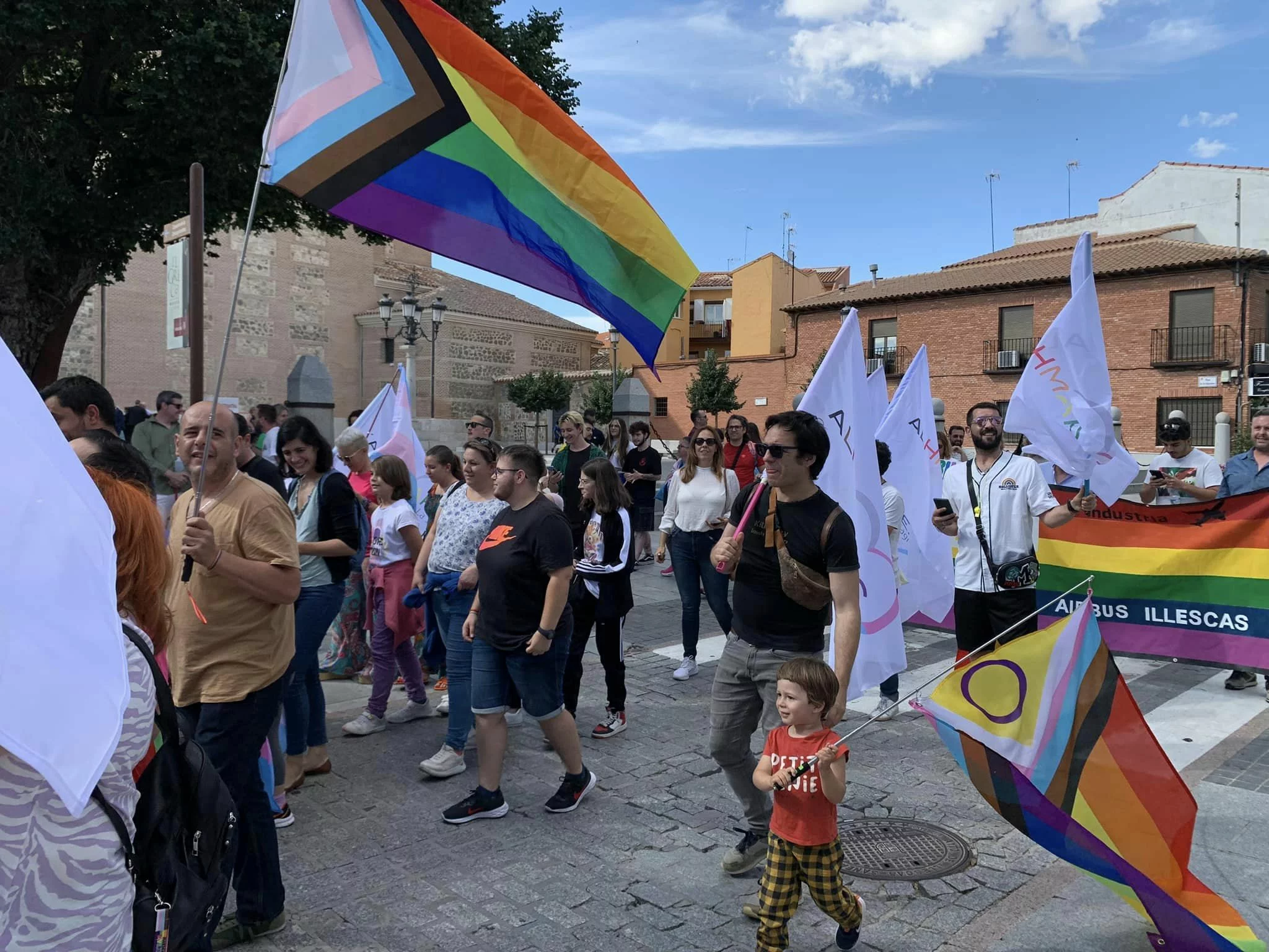 Celebración del Orgullo LGTBI en Illescas