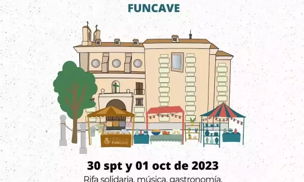 Este fin de Semana, VIII Mercadillo Solidario Funcave