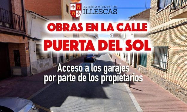 Obras en Calle Puerta del Sol. Accesos