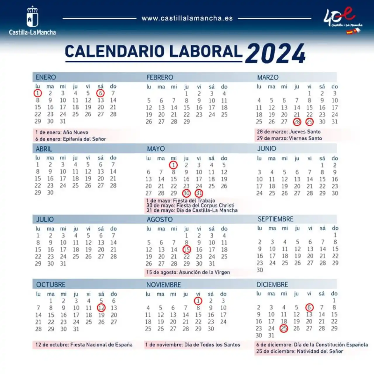 calendario-laboral-2024 CLM