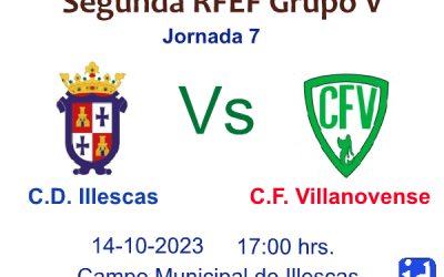 Próximo Sábado a las 17:00 hrs. CD Illescas Vs CF Villanovense