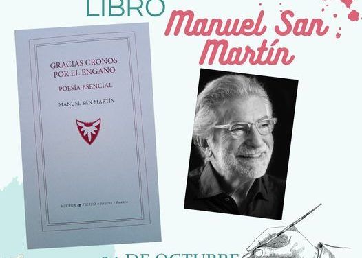 Presentación del libro «Gracias Cronos por el engaño» de Manuel San Martín
