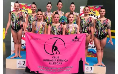 El Club Gimnasia Rítmica Illescas celebra su Festival de Navidad.