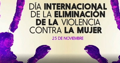 Día Internacional para la eliminación de la violencia contra la mujer. Programa de actos