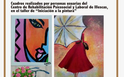 Exposición «emociones en trazos» en la Biblioteca de Illescas