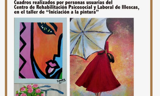 Exposición «emociones en trazos» en la Biblioteca de Illescas