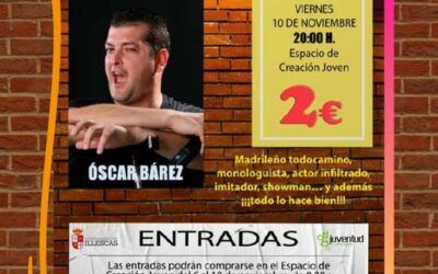 Mañana estarán a la venta las entradas para el monólogo Oscar Bárez