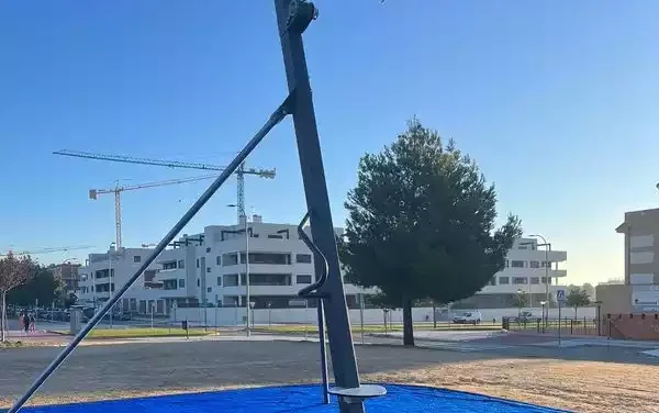 Daños en una tirolina de un parque en el Señorío de Illescas