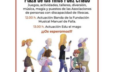 Domingo día 3 en Illescas, Día internacional de las Personas con Discapacidad