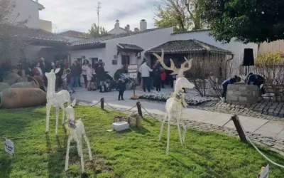 Comienzan las visitas a Papá Noel en La Almazara de Illescas