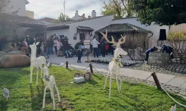 Comienzan las visitas a Papá Noel en La Almazara de Illescas