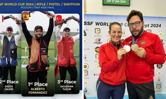 Alberto Fernández consigue el oro y Fátima Gálvez plata en la Copa del Mundo de El Cairo 2024