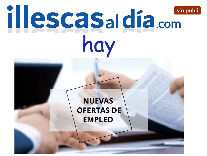 Nuevas ofertas de empleo en Illescas