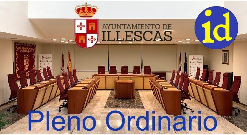 Ayuntamiento de Illescas. Pleno Ordinario para el 25 de enero de 2024