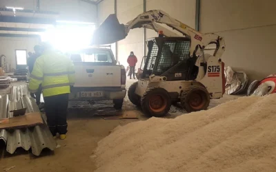La Diputación de Toledo pone a disposición de los municipios 50 toneladas de sal.