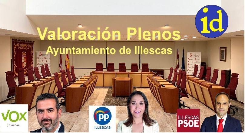 Valoración plenos Partidos políticos Ayuntamiento Illescas