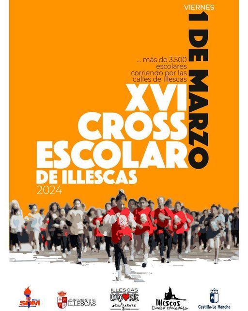 XVI Cross Escolar de Illescas. Viernes 1 de Marzo