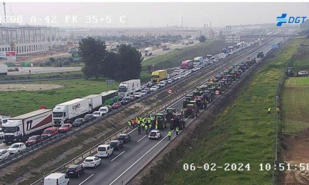 Situación carreteras Illescas y Toledo a las 11:00 hrs.