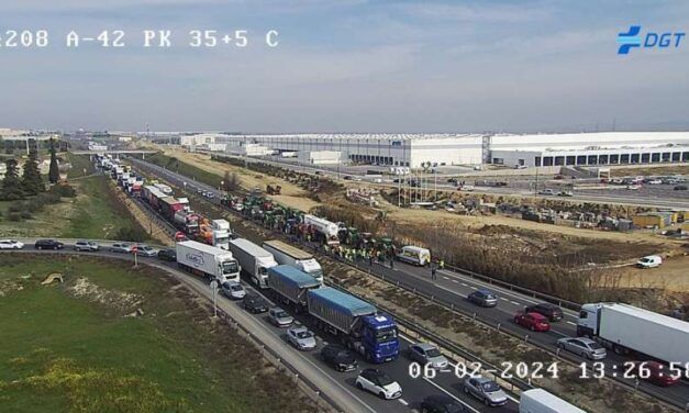 Situación carreteras intransitables en Illescas y Toledo a las 13:30 hrs.