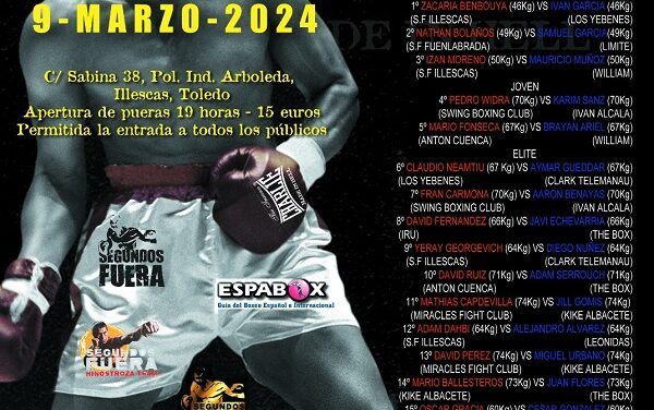 Velada de Boxeo en Illescas. 15 combates amateur