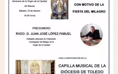 Mañana Sábado 24, II Pregón en honor de la Virgen de la Caridad