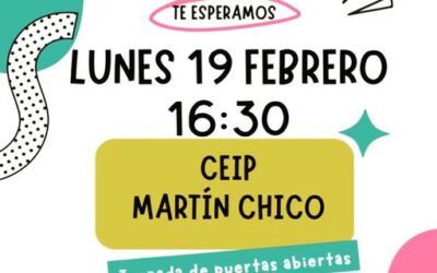 Jornada de puertas abiertas CEIP Martin Chico Illescas