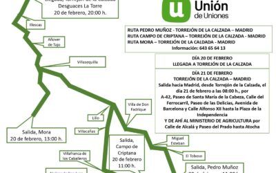 Gráficos de los recorridos, que afectan a Illescas y alrededores en la tractorada días 20 y 21