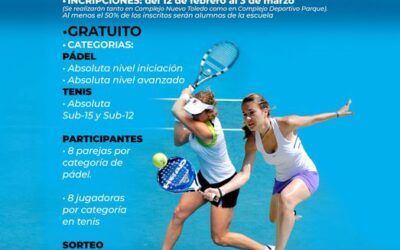 Torneo de Pádel y Tenis femenino. Del 8 al 10 de Marzo