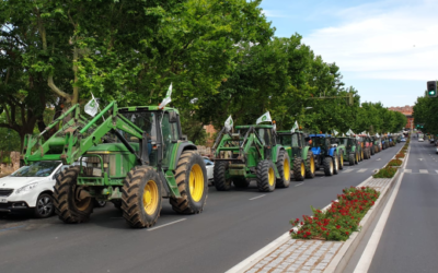 Cortes de carreteras anunciados por los agricultores este martes en Toledo e Illescas