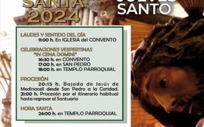 Semana Santa Illescas 2024. Programación religiosa Jueves Santo