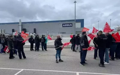 Los trabajadores de Siemens Illescas en Airbus, vuelven a los paros parciales.