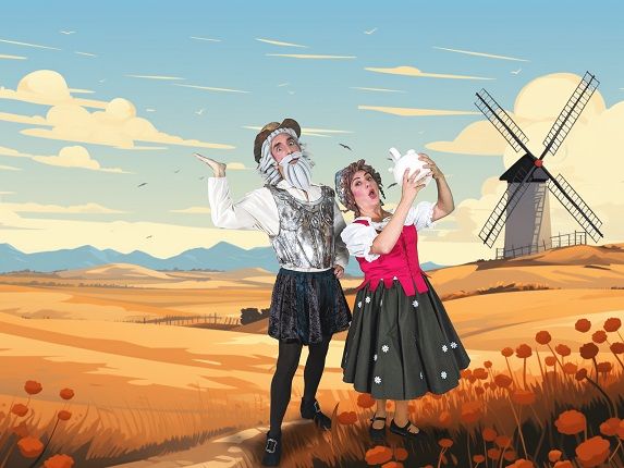 Sábado 6 de Abril, Teatro Infantil en Illescas : "A contar Quijotes"