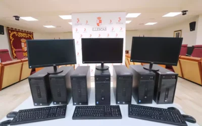 El Ayuntamiento de Illescas dona equipos informáticos usados a la Cruz Roja