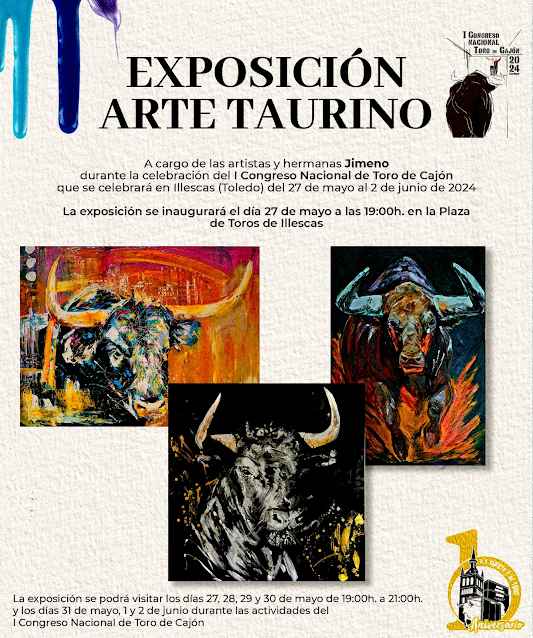 Exposición de arte taurino en la Plaza de Toros de Illescas