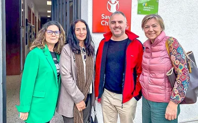 La Fundación Iberdrola visita la sede de Save the Children en Illescas