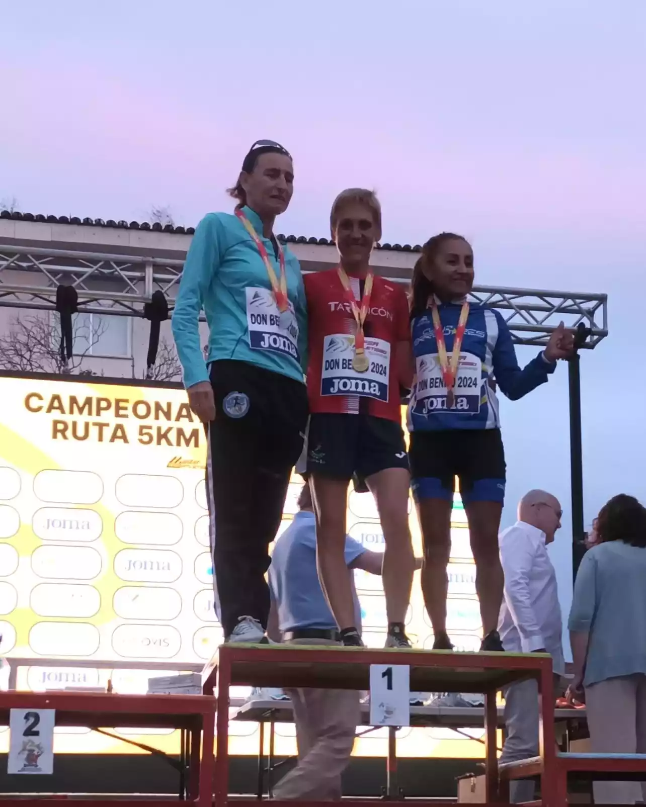 María del Carmen Llorena Prats vecina de Illescas Campeona de España 5 km en ruta