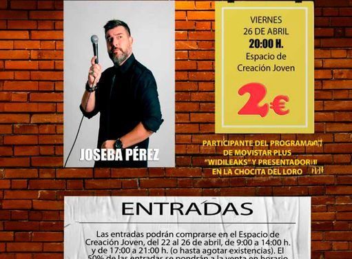 Viernes 26 Monologo Joseba Pérez en Illescas