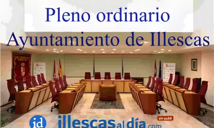 Pleno Ordinario del Ayuntamiento de Illescas para el Jueves 31 de Julio