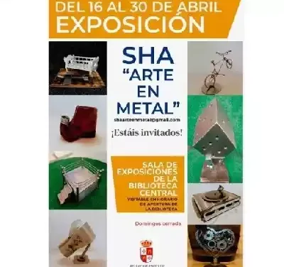 Exposición «Sha» arte en metal. Illescas