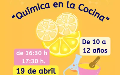 Día 19 de Abril en el Señorío, taller «Química en la cocina»