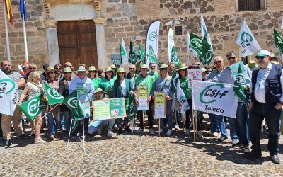 Los docentes se manifiestan contra los recortes en la educación pública de Castilla la Mancha