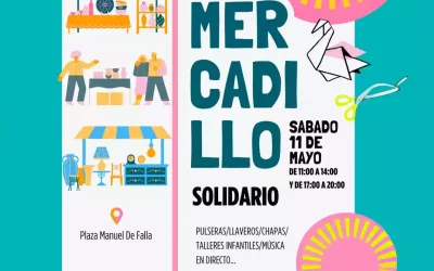 El sábado 11 de Mayo: Mercadillo Solidario en Illescas